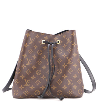 Louis Vuitton NeoNoe Handbag Monogram Canvas with Leather MM