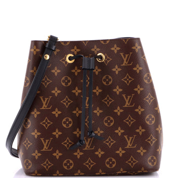 Louis Vuitton NeoNoe Handbag Monogram Canvas with Leather MM