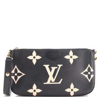 Louis Vuitton Multi Pochette Accessoires Bicolor Monogram Empreinte Giant