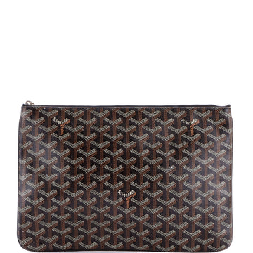 Goyard Senat Zip Pouch Coated Canvas MM