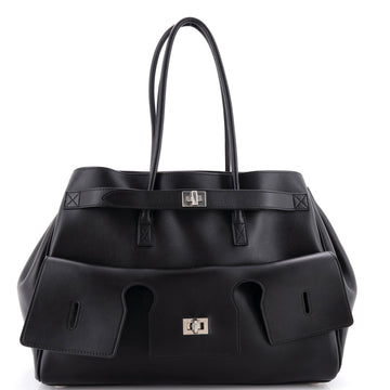 Balenciaga Bel Air Carry All Bag Leather Medium