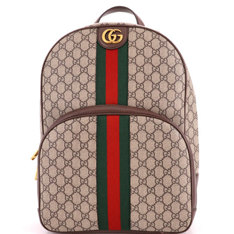 Gucci Ophidia Backpack GG Coated Canvas Medium