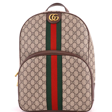 Gucci Ophidia Backpack GG Coated Canvas Medium