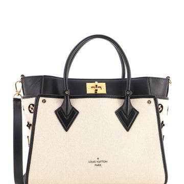 Louis Vuitton On My Side Tote Monogram Tufted Canvas MM