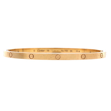 Cartier Love Bracelet 18K Yellow Gold Small
