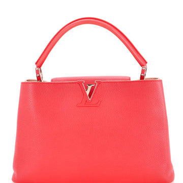 Louis Vuitton Capucines Bag Leather MM