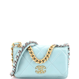Chanel 19 Wallet on Chain Quilted Goatskin