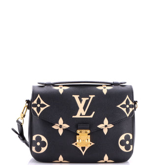 Louis Vuitton Pochette Metis Bicolor Monogram Empreinte Giant