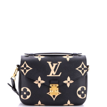 Louis Vuitton Pochette Metis Bicolor Monogram Empreinte Giant