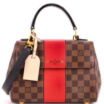 Louis Vuitton Bond Street Handbag Damier with Leather BB