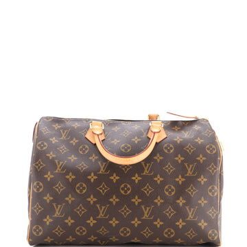 Louis Vuitton Speedy Handbag Monogram Canvas 35