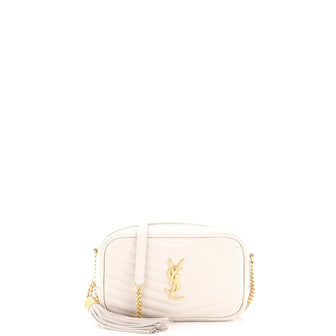Saint Laurent Lou Camera Bag Matelasse Chevron Leather Mini