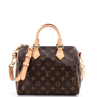 Louis Vuitton Speedy Bandouliere Bag Monogram Canvas 25