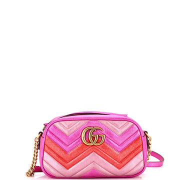 Gucci GG Marmont Shoulder Bag Matelasse Leather Small