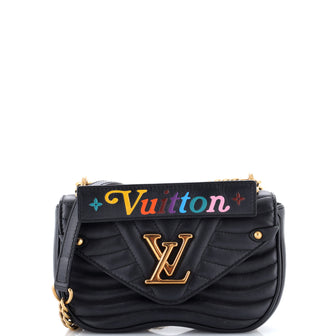 Louis Vuitton New Wave Chain Bag Quilted Leather PM