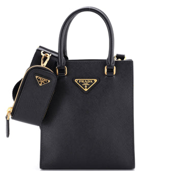 Prada Re-Edition Galleria Tote Saffiano Leather Mini