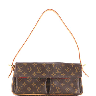 Louis Vuitton Viva Cite Handbag Monogram Canvas MM