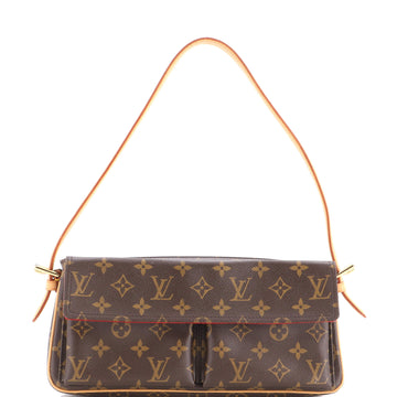 Louis Vuitton Viva Cite Handbag Monogram Canvas MM