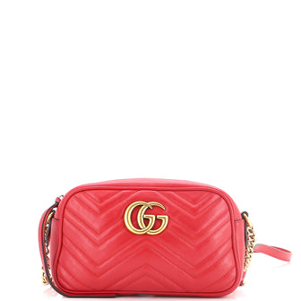 Gucci GG Marmont Shoulder Bag Matelasse Leather Small