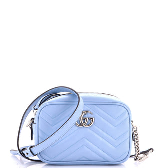 Gucci GG Marmont Shoulder Bag Matelasse Leather Mini