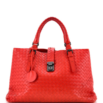 Bottega Veneta Roma Bag Intrecciato Nappa Medium