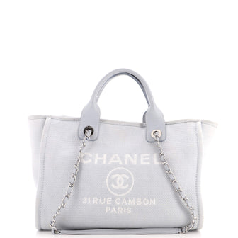 Chanel Deauville NM Tote Mixed Fibers Medium