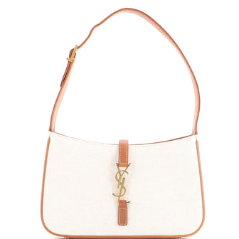 Saint Laurent Le 5 a 7 Hobo Canvas Small
