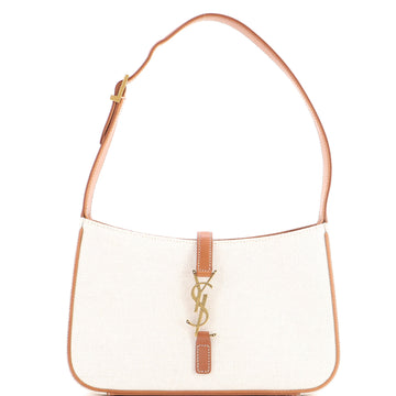 Saint Laurent Le 5 a 7 Hobo Canvas Small