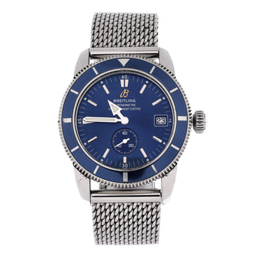 Breitling SuperOcean Heritage Chronometer Automatic Watch Stainless Steel 38