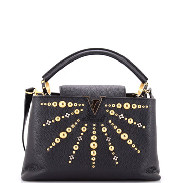 Louis Vuitton Capucines Bag Leather with Embellished Detail PM