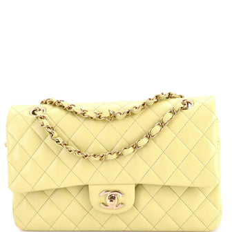 Chanel Classic Double Flap Bag Quilted Lambskin Medium