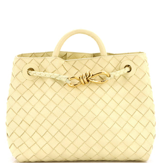 Bottega Veneta Andiamo Top Handle Bag Intrecciato Nappa Small