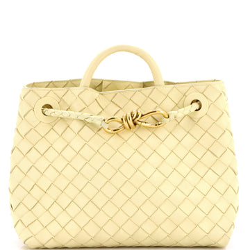 Bottega Veneta Andiamo Top Handle Bag Intrecciato Nappa Small