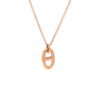 Hermes Farandole Pendant Necklace 18K Rose Gold Small