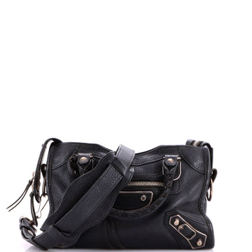 Balenciaga City Classic Metallic Edge Bag Leather Mini