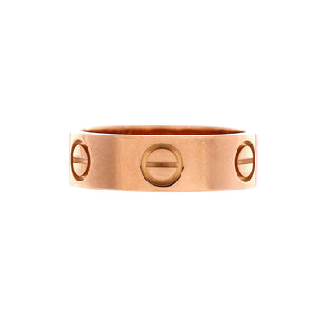 Cartier Love Band Ring 18K Rose Gold