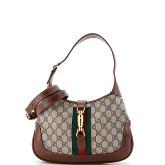 Gucci Jackie 1961 Hobo GG Coated Canvas Small