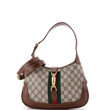 Gucci Jackie 1961 Hobo GG Coated Canvas Small