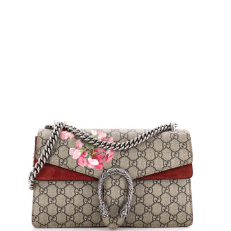 Gucci Dionysus Bag Blooms Print GG Coated Canvas Small