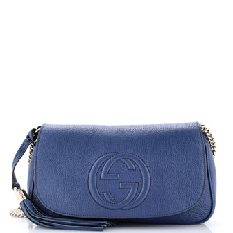 Gucci Soho Chain Crossbody Bag Leather Medium
