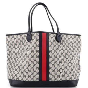Gucci Ophidia Open Shopping Tote GG Coated Canvas Large