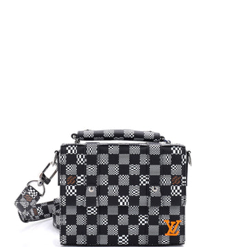 Louis Vuitton Flap Soft Trunk Messenger Bag Limited Edition Distorted Damier