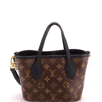 Louis Vuitton Neverfull Bandouliere Inside Out Monogram Canvas and Leather BB