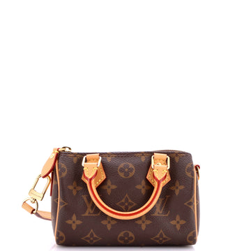 Louis Vuitton Speedy Bandouliere NM Bag Monogram Canvas Nano