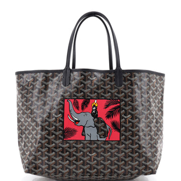 Goyard Saint Louis Tote Printed Coated Canvas PM