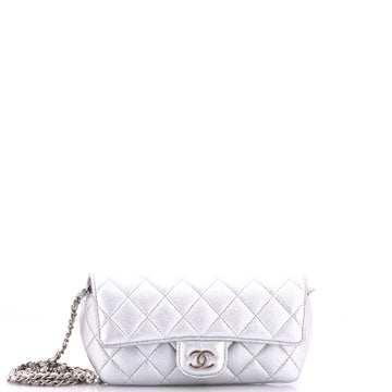 Chanel Classic Sunglasses Case with Chain Quilted Lambskin