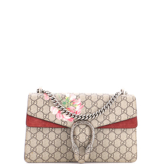Gucci Dionysus Bag Blooms Print GG Coated Canvas Small