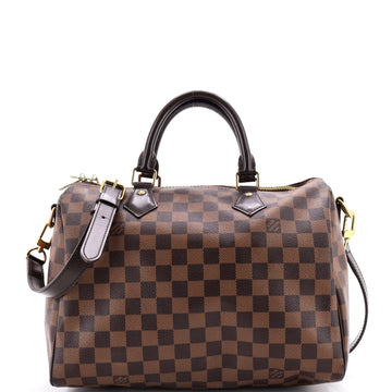 Louis Vuitton Speedy Bandouliere Bag Damier 30