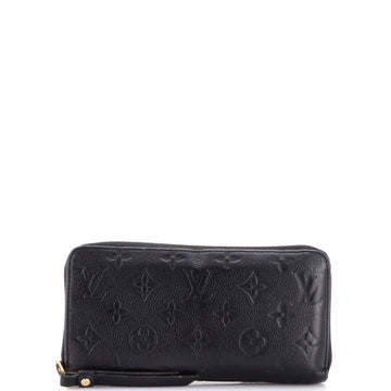 Louis Vuitton Zippy Wallet Monogram Empreinte Leather