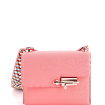 Hermes Verrou Bag Chevre Mysore and Canvas Mini